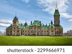 Canadian parliament building. East block. Parliament Hill, Ottawa, Ontario, Canada.