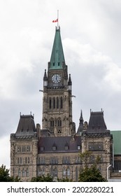 Canadian Parliament Building In Ottawa