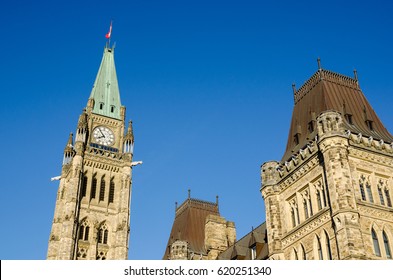 Canadian Parliament In Ottawa, Canada