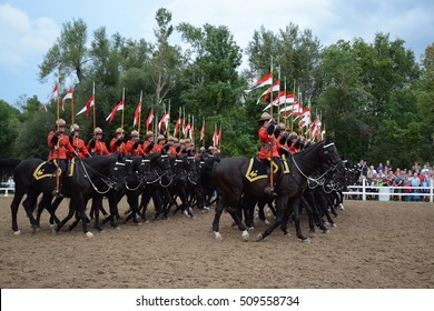 The Canadian RCMP Musical Ride In Erin, Ontario  Sept 10th 2016