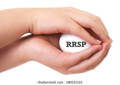 Canadian Registered Retirement Savings Plan Concept 