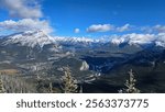 Canadian Rockies Rockies and Forest Scenic View