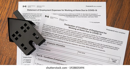 Canadian Work From Home Tax Forms To Claim Homes Expenses During Covid 19 Pandemic