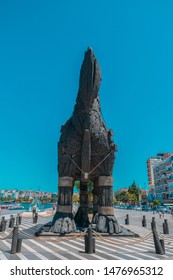 Canakkale  Turkey 12 August 2019 Trojan Horse