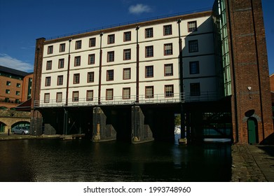 A Canal Basin In The Centre Of Sheffield