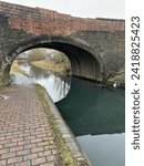 Canal Bridge, Birmingham canal bridge cloudy day Birmingham Wolverhampton canal bridge looking very beautiful old heritage canal old heritage building