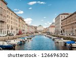 Canal Grande in Trieste, Italy