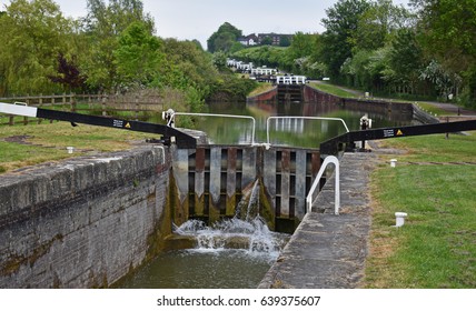 Canal Locks Up Hill