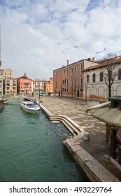 Canal View From Venice-Italy