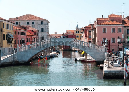 Foto Bild Klein Venedig: Chioggia, Canal Vena