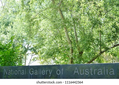 CANBERRA, AUSTRALIA -12 DEC 2016- View Of The National Gallery Of Australia, An Art Museum Located In The Australian Capital Territory.