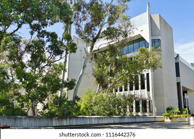 CANBERRA, AUSTRALIA -12 DEC 2016- View Of The National Gallery Of Australia, An Art Museum Located In The Australian Capital Territory.