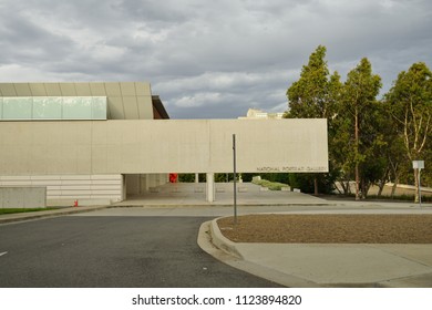 CANBERRA, AUSTRALIA -12 DEC 2016- View Of The National Portrait Gallery Of Australia, An Art Museum Located In The Australian Capital Territory.