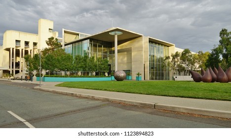 CANBERRA, AUSTRALIA -12 DEC 2016- View Of The National Portrait Gallery Of Australia, An Art Museum Located In The Australian Capital Territory.