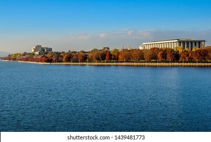 Canberra Landmarks Around Lake Burley Griffin