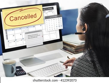 Canceled Appointment Planner Ignore Concept