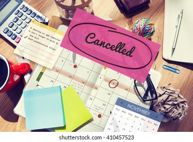 Cancelled Appointment Planner Ignore Concept