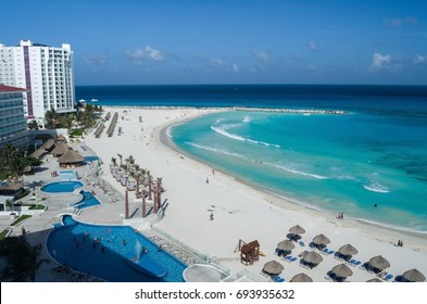 Cancun Beach, Mexico, Caribe.