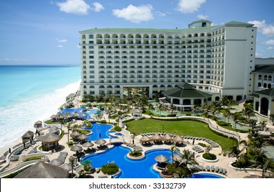 Cancun Resort Aerial View