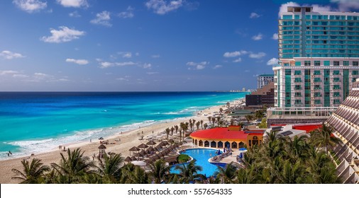 Cancun Resort With Beach During Day