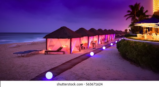 Cancun Resort Blue Hour