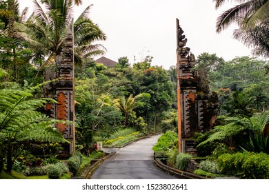 A Candi Bentar Archway In Bali, Indonesia