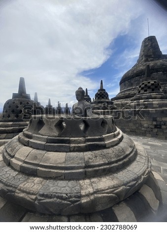 Candi borobudur west java indonesia