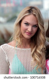 Candice Swanepoel At Victoria's Secret 2012 SWIM Collection, Thompson Hotel, Beverly Hills, CA 03-29-12