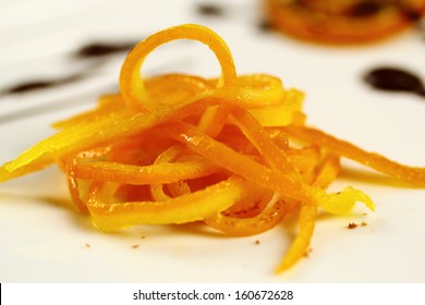 Candied Orange Zest