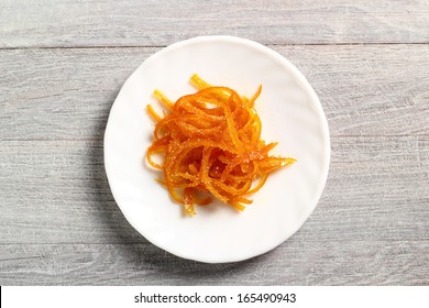 Candied Orange Zest