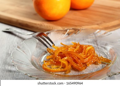 Candied Orange Zest