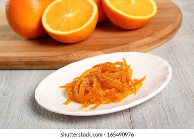 Candied Orange Zest