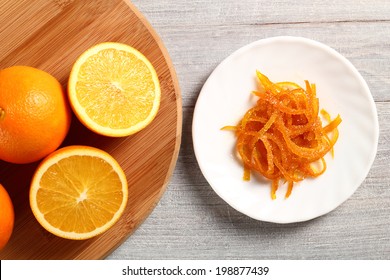 Candied Orange Zest