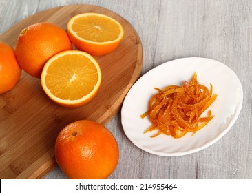 Candied Orange Zest