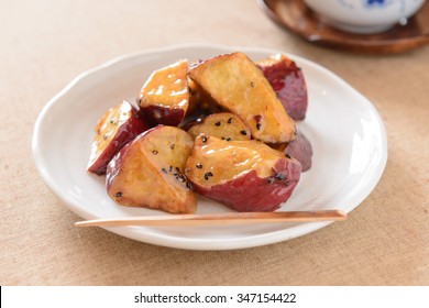 candied sweet potato