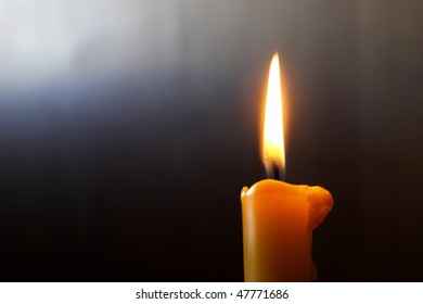 Candle In The Dark Room