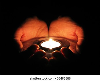 7,961 Black hands holding candle Images, Stock Photos & Vectors ...