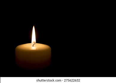 Candle, candle light composition different rituals. - Shutterstock ID 275622632