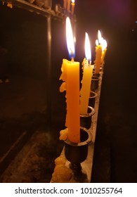 Candle light in the dark