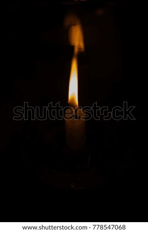 Similar – Image, Stock Photo candlelight Harmonious