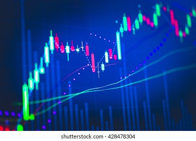 Stock Market Forex Trading Graph Graphic Stock Illustration 1456634990