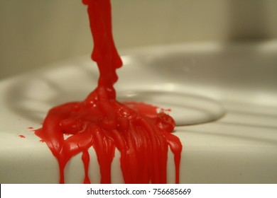 Candle Wax Over Sink