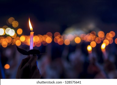 Candlelight And Bokeh