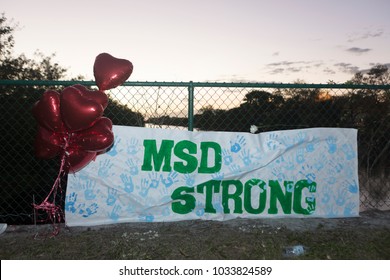 Candlelight Celebrated With A Run/Walk Event Organized By Runner's Depot To Honor The 17 Victims From The  Marjory Stoneman Douglas High School In Coral Springs, Florida On February 25th, 2018