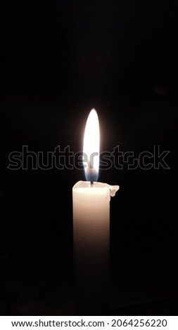 Candlelight photography, dark background. artistic photo