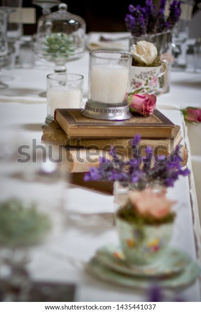 used wedding decor