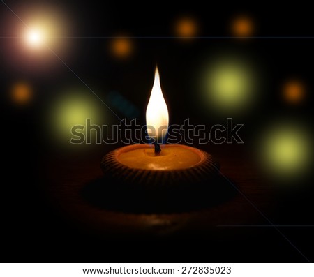 Image, Stock Photo candlelight Harmonious