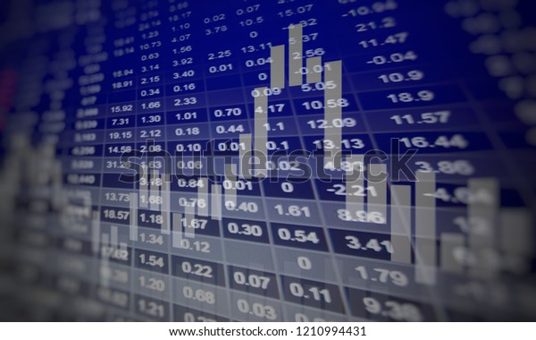 Candlesticks On Forex Business Candle Stick Stock Photo Edit Now - 