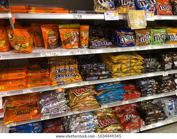 candy aisle