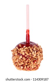 Candy Apple Isolated On White